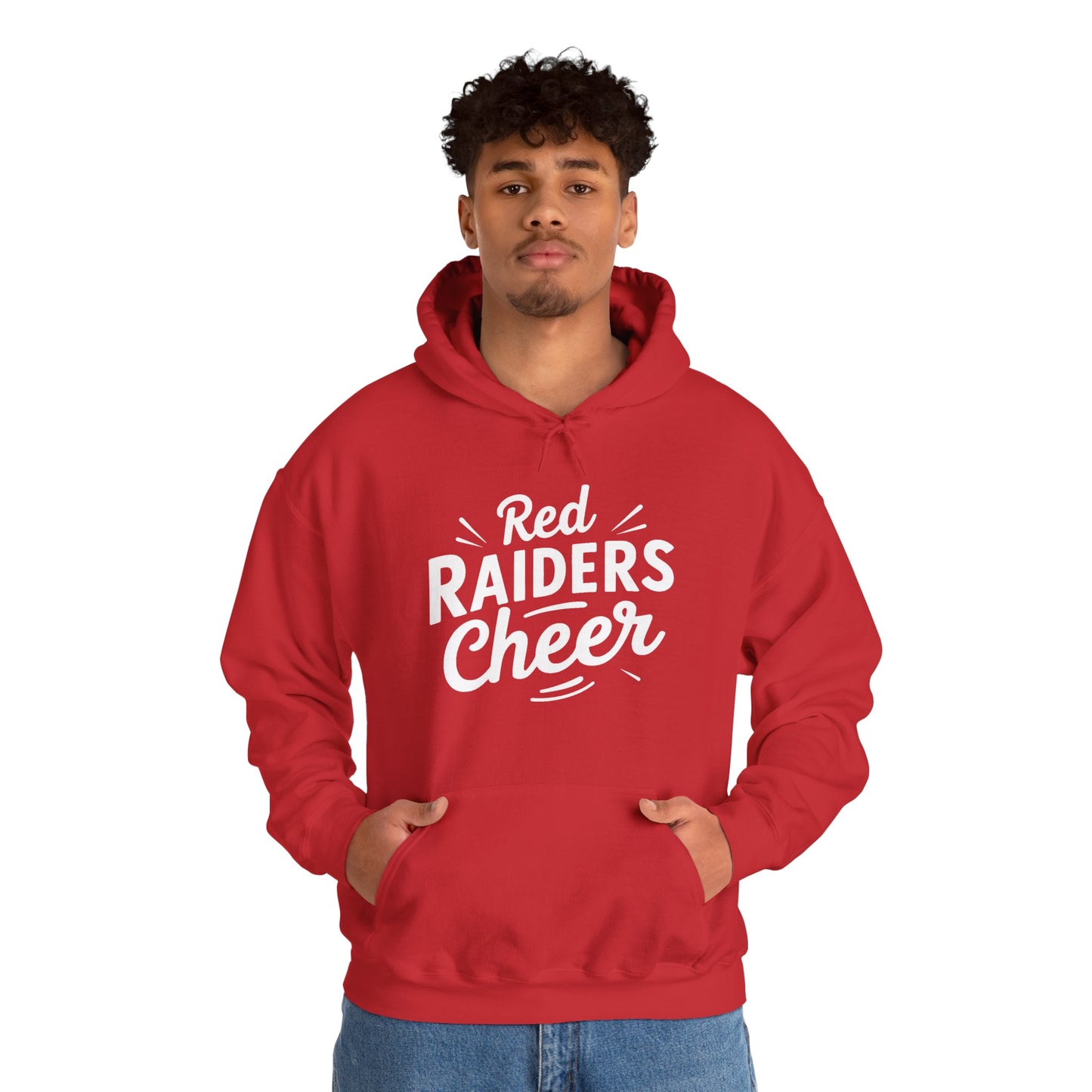 Adult Hooded Sweatshirt \ Marion County Red Raiders Cheer \ MCC1