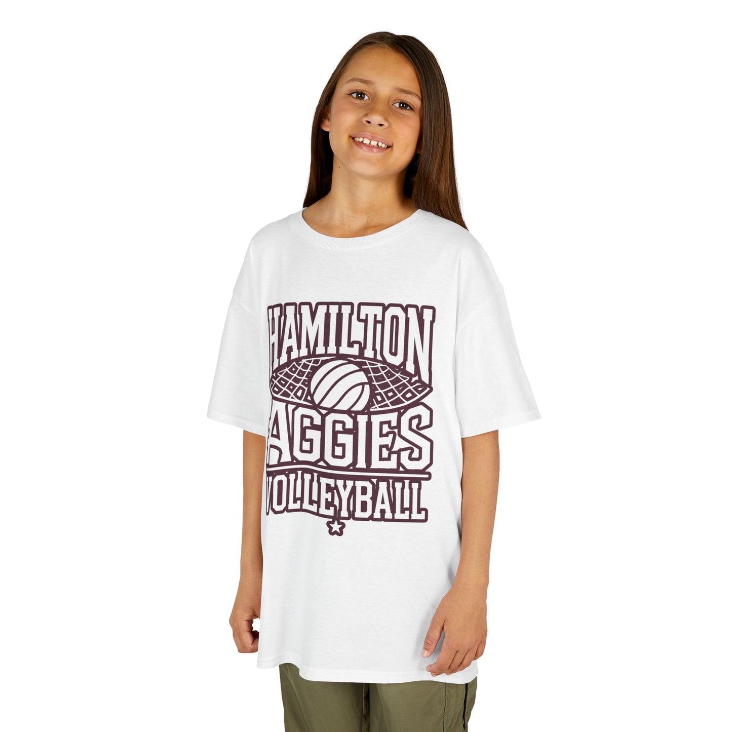 Youth Tee \ Hamilton Aggies Volleyball \ HAV2
