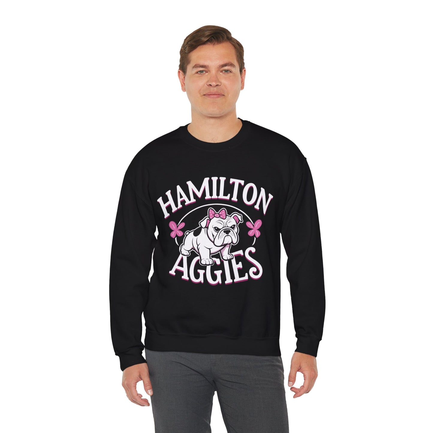 Adult Crewneck Sweatshirt \ Hamilton Aggies \ HAG4
