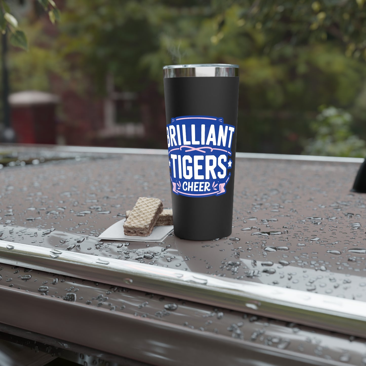 22oz Copper Insulated Tumbler \ Brilliant Tigers Cheer \ BTC2