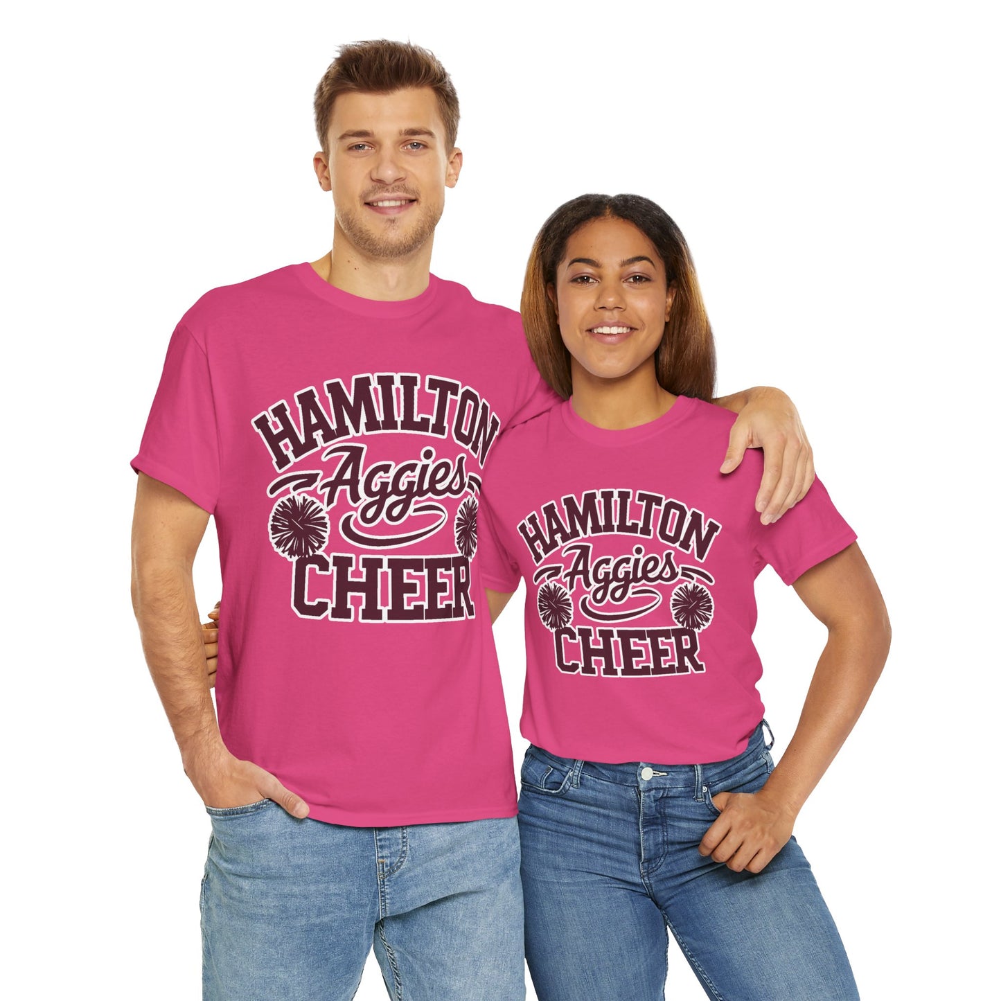 Adult Tee \ Hamilton Aggies Cheer \ Style HAC2