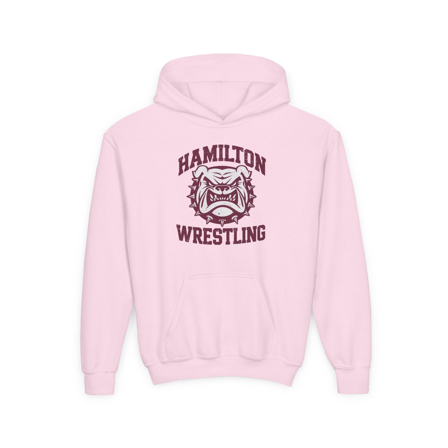 Youth Hoodie Sweatshirt \ Hamilton Aggies Wrestling \ HAW2