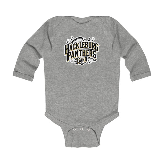 Long Sleeve Baby Bodysuit \ Hackleburg Panthers Band \ HPB1