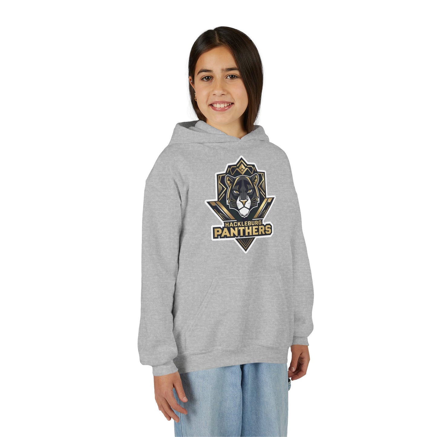 Youth Hoodie Sweatshirt \ Hackleburg Panthers \ HP1