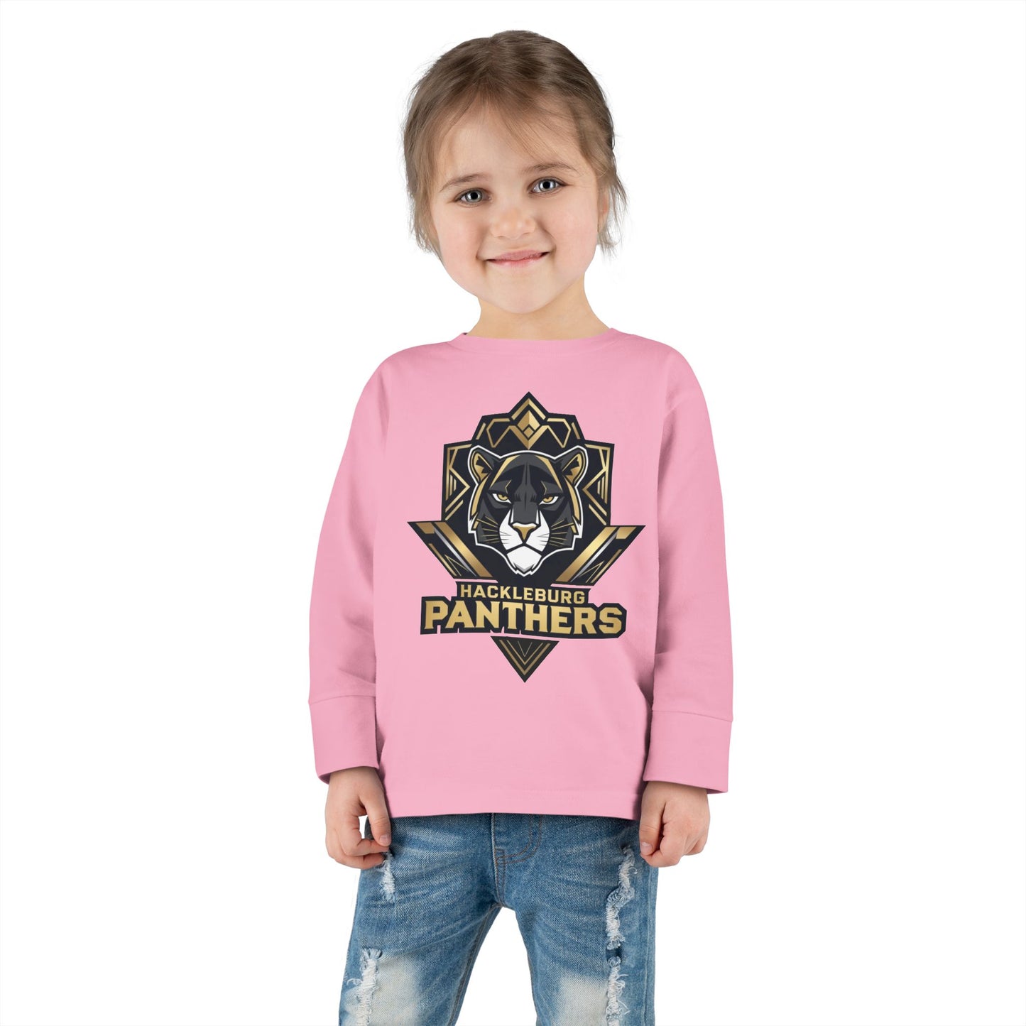 Toddler Long Sleeve Tee \ Hackleburg Panthers \ HP1
