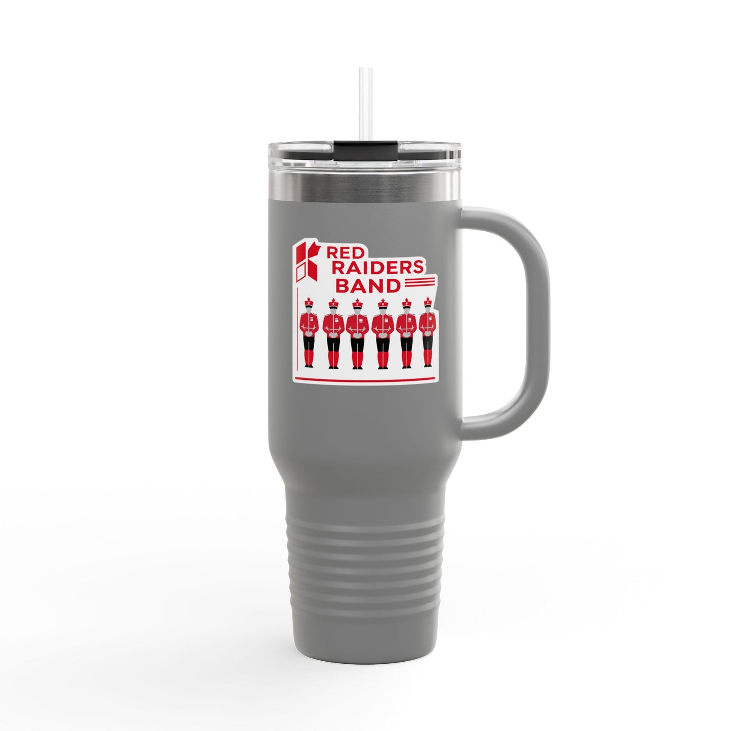 40oz Insulated Tumbler \ Marion County Red Raiders Band \ MCB1