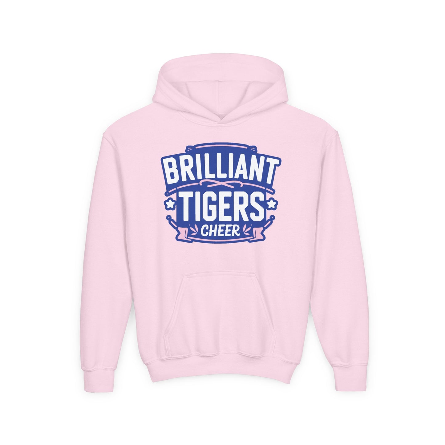 Youth Hoodie Sweatshirt \ Brilliant Tigers Cheer \ BTC2