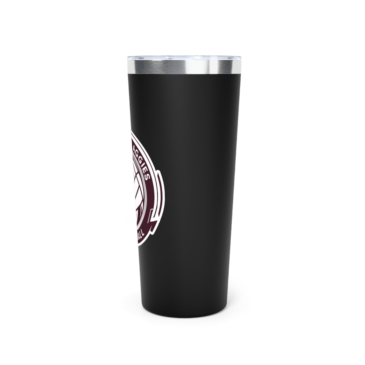 22oz Copper Insulated Tumbler \ Hamilton Aggies Volleyball \ HAV1