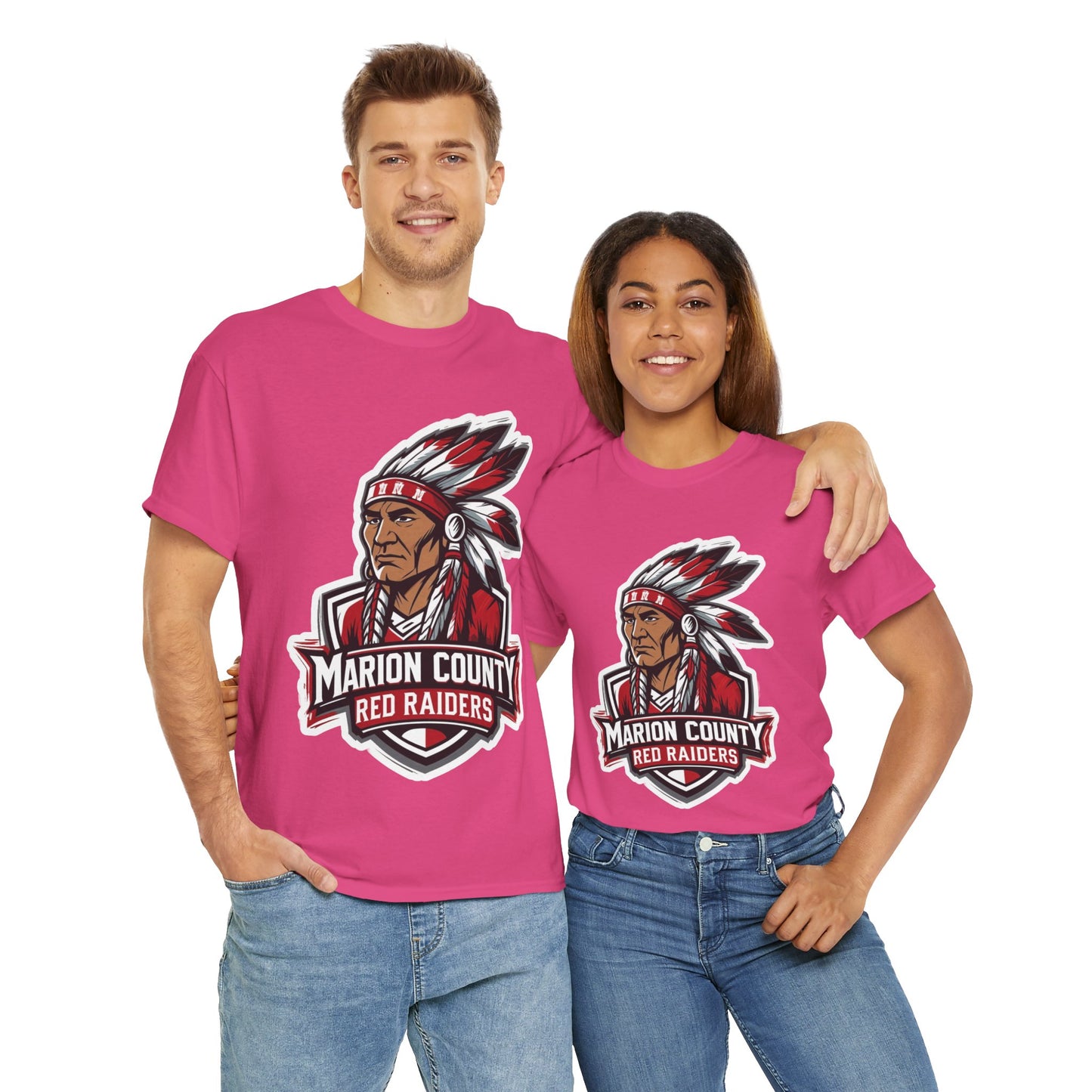 Adult Tee \ Marion County Red Raiders \ MC2