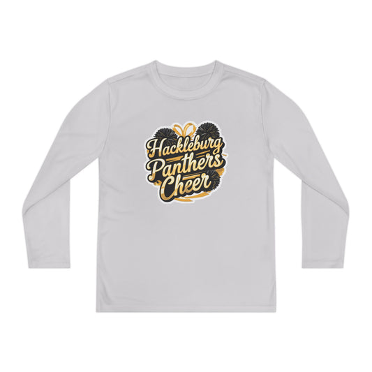 Youth Long Sleeve Tee \ Hackleburg Panthers Cheer \ HPC2