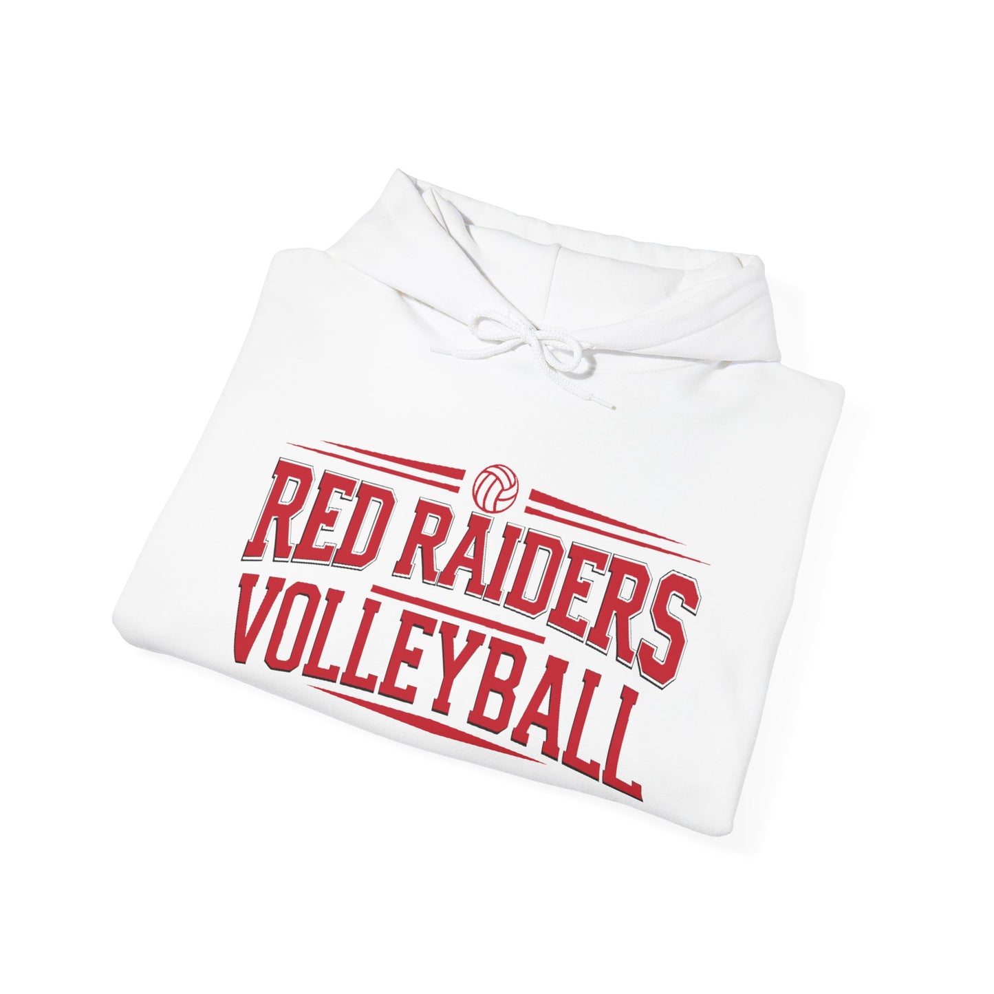 Adult Hoodie Sweatshirt \ Marion County Red Raiders Volleyball \ MCV2