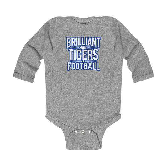 Long Sleeve Baby Bodysuit \ Brilliant Tigers Football \ BTF1