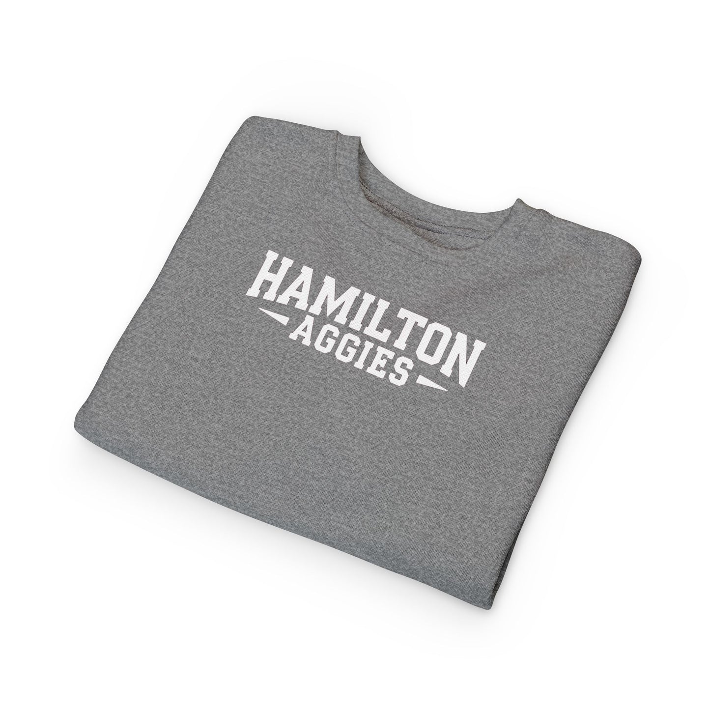 Toddler Crewneck Sweatshirt \ Hamilton Aggies \ HA3
