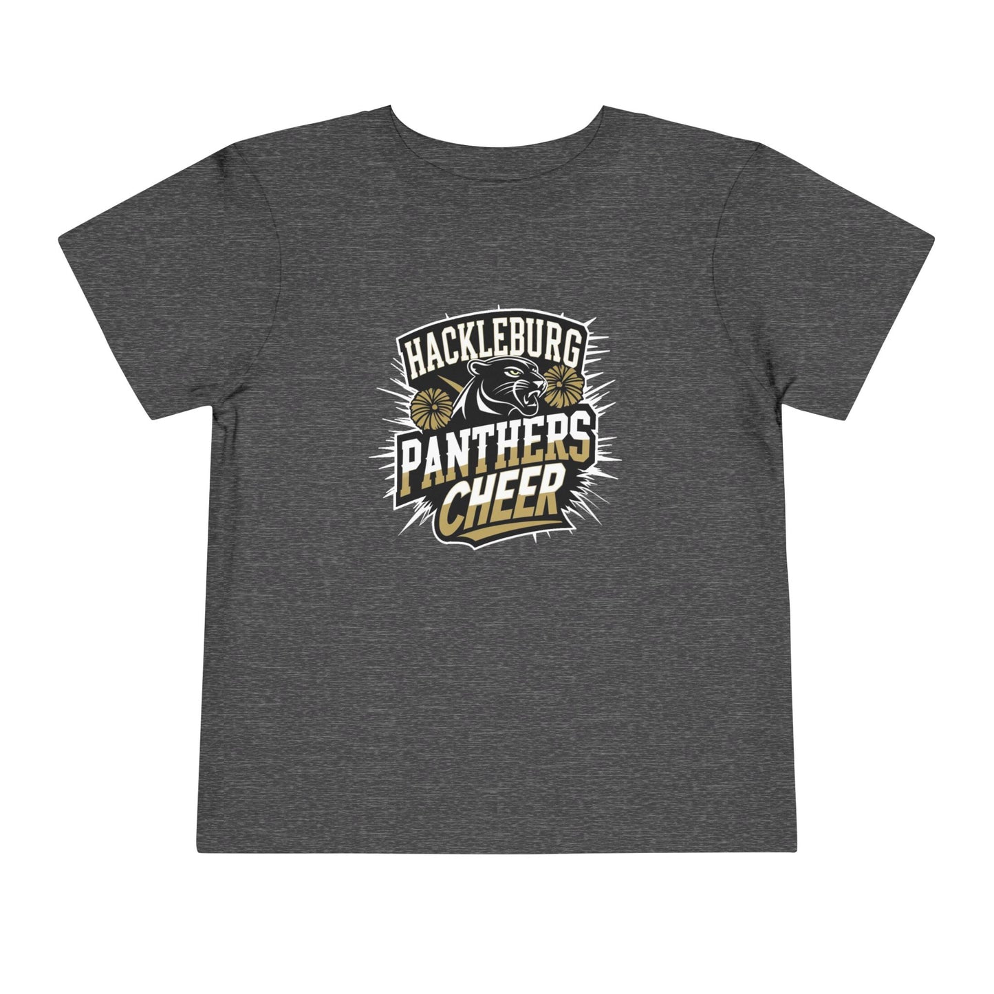 Toddler Tee \ Hackleburg Panthers Cheer \ HPC1