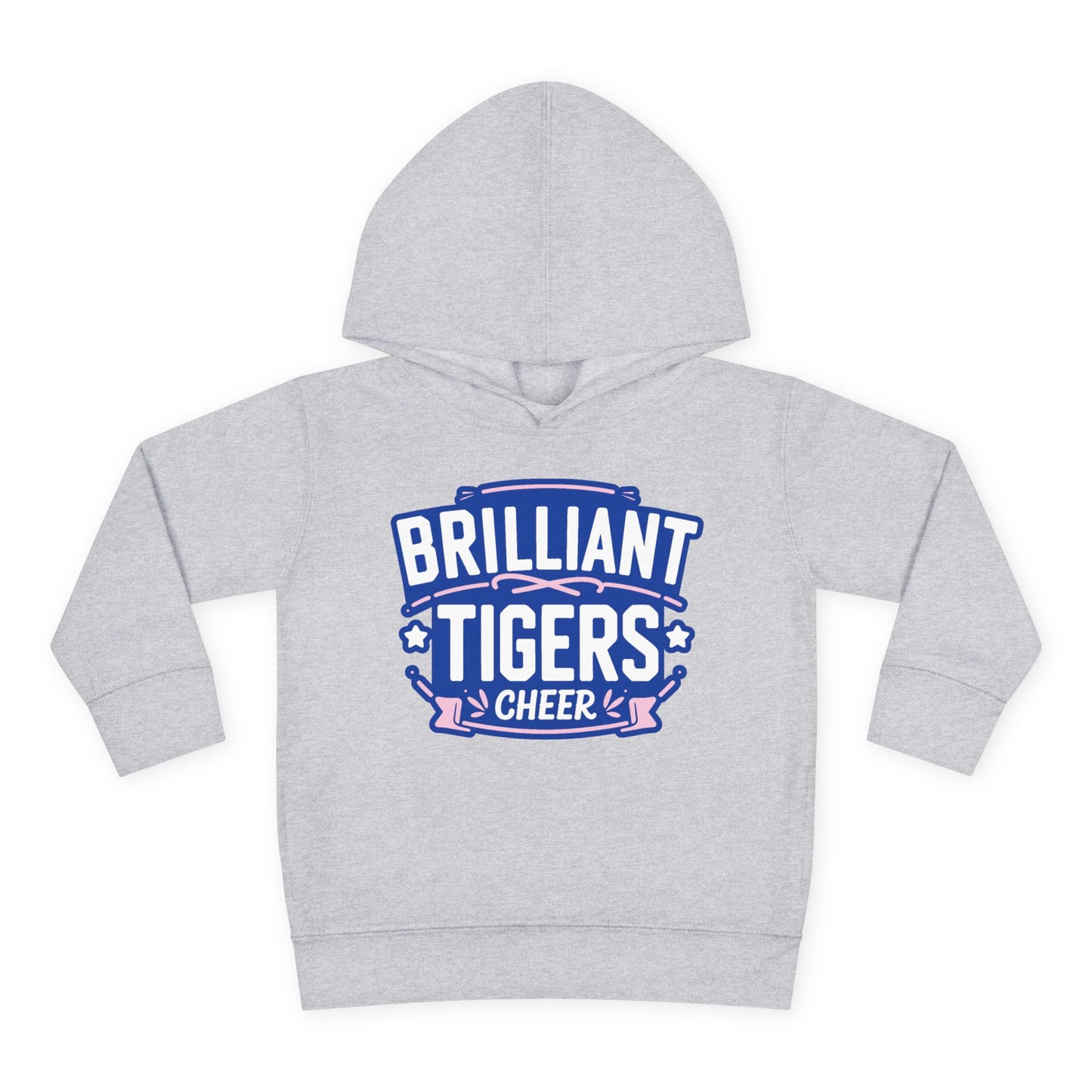 Toddler Hoodie Sweatshirt \ Brilliant Tigers Cheer \ BTC2