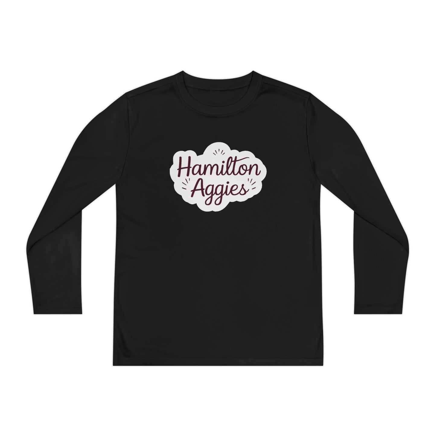 Youth Long Sleeve Tee \ Hamilton Aggies \ HAG1