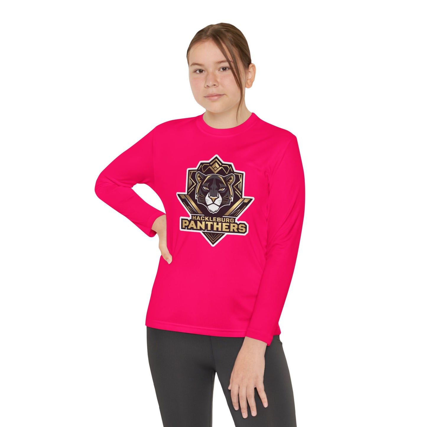Youth Long Sleeve Tee \ Hackleburg Panthers \ HP1