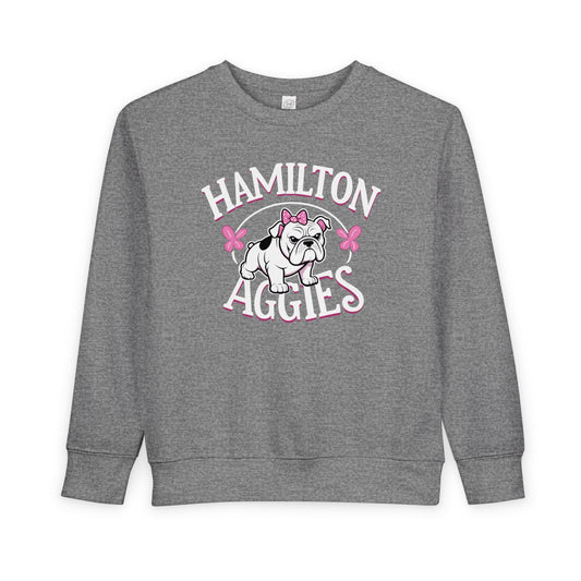 Toddler Crewneck Sweatshirt \ Hamilton Aggies \ HAG4