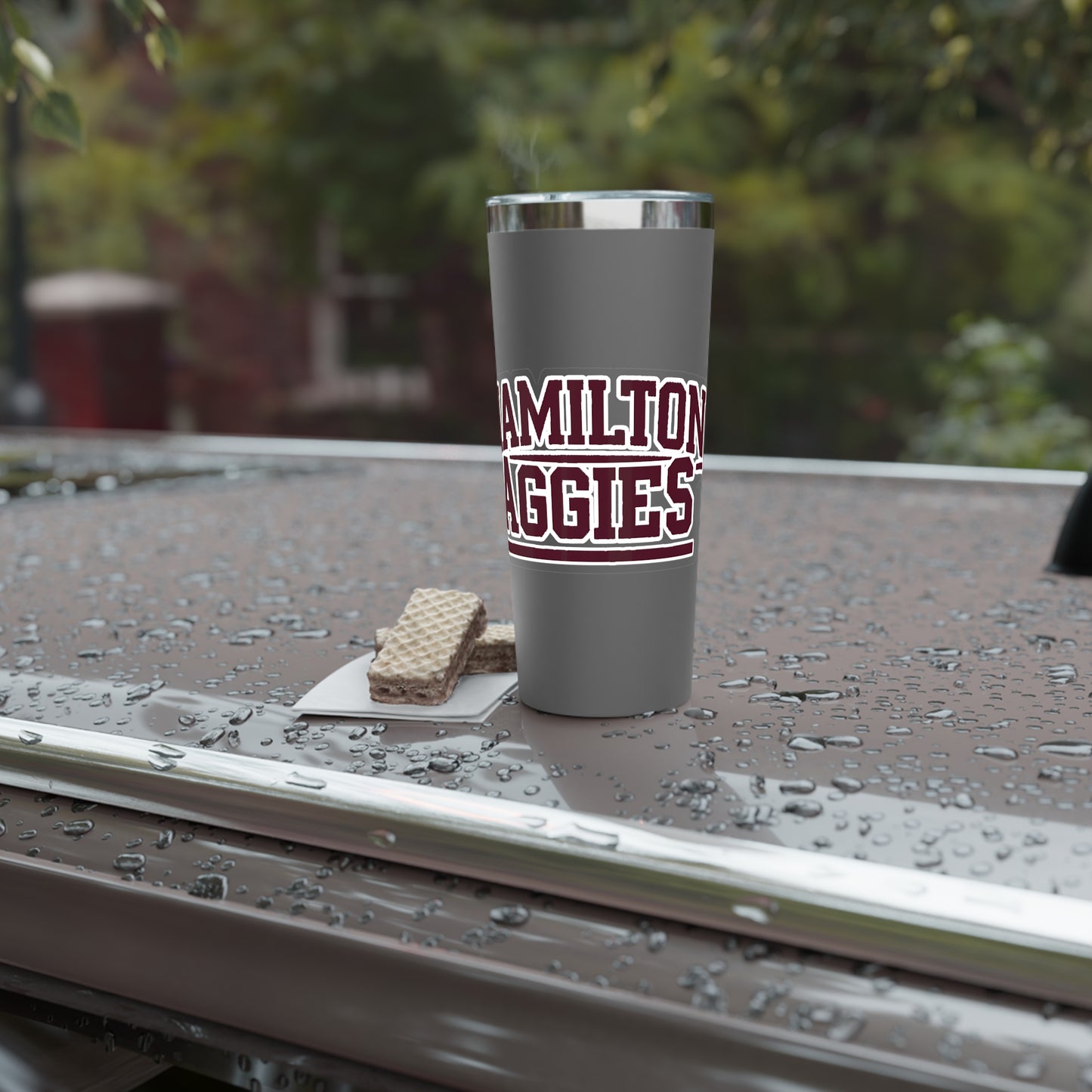 22oz Copper Insulated Tumbler \ Hamilton Aggies \ HA2