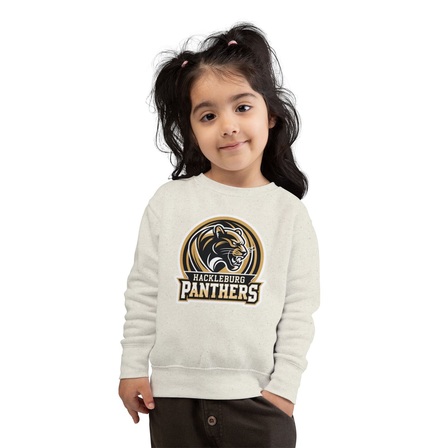 Toddler Crewneck Sweatshirt \ Hackleburg Panthers \ HP2