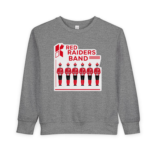 Toddler Crewneck Sweatshirt \ Marion County Red Raiders Band \ MCB1