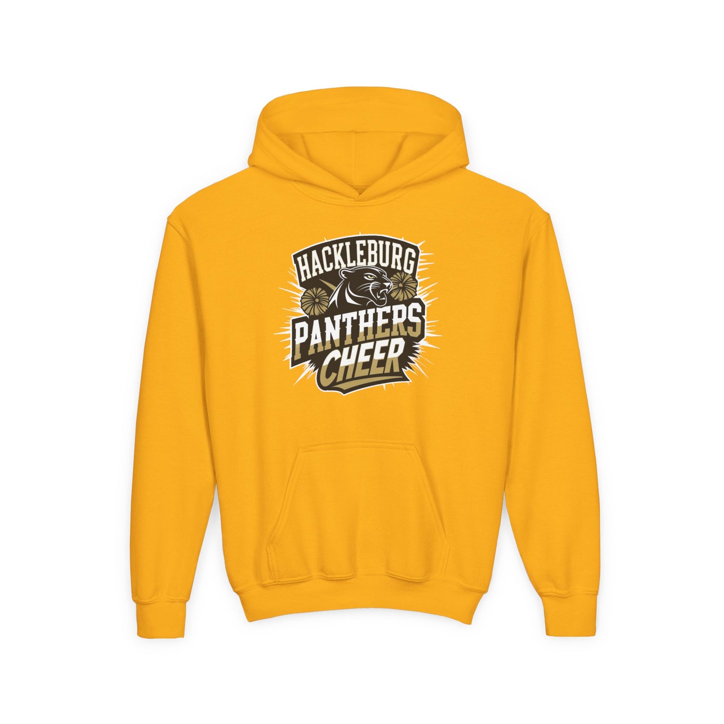 Youth Hoodie Sweatshirt \ Hackleburg Panthers Cheer \ HPC1
