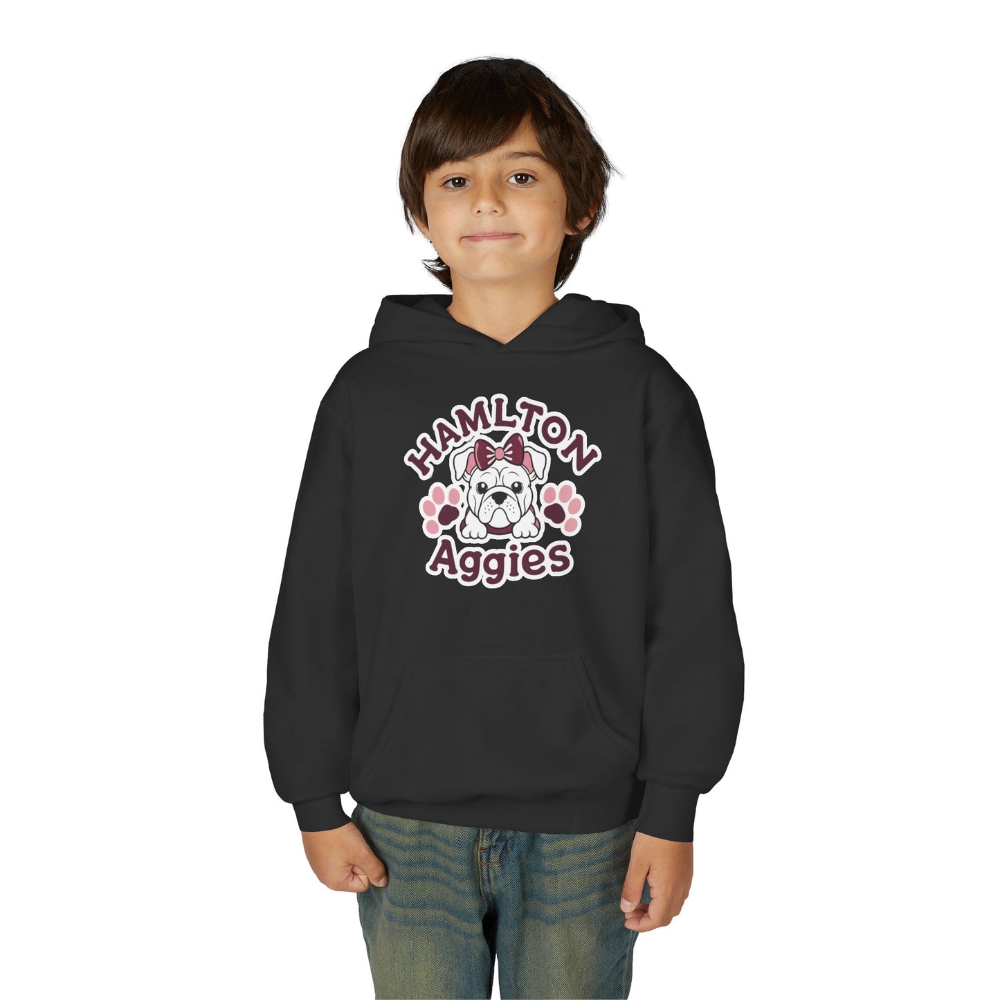 Youth Hoodie Sweatshirt \ Hamilton Aggies \ HAG3