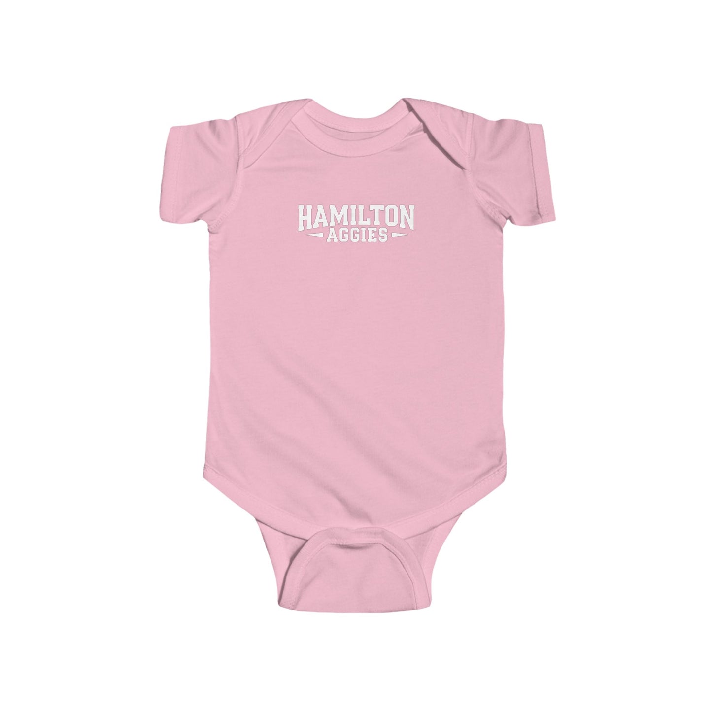 Short Sleeve Baby Bodysuit \ Hamilton Aggies \ HA3