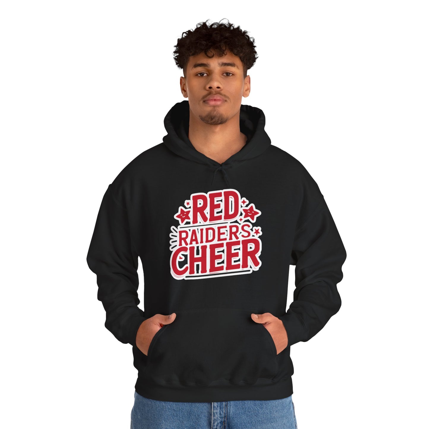 Adult Hoodie Sweatshirt \ Marion County Red Raiders Cheer \ MCC2