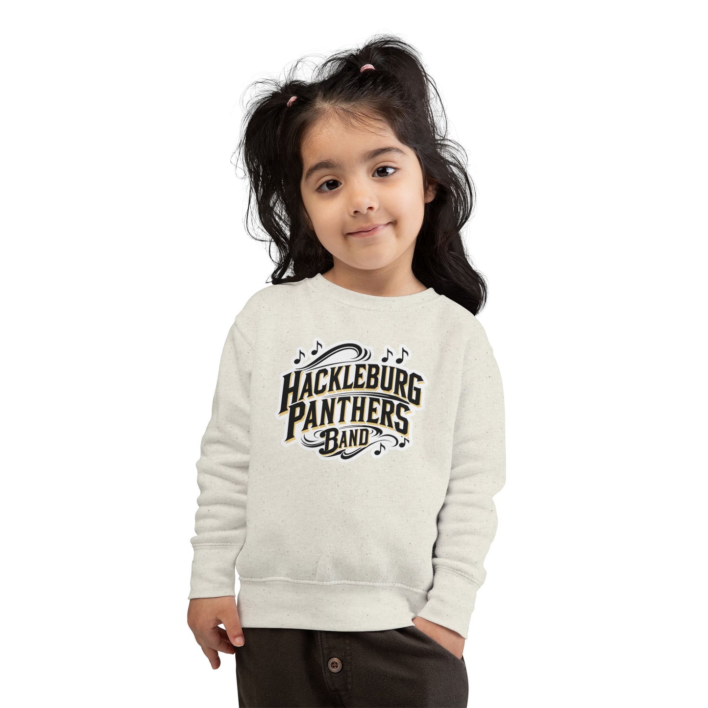 Toddler Crewneck Sweatshirt \ Hackleburg Panthers Band \ HPB1