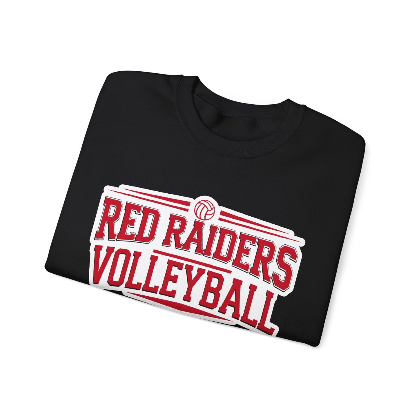 Adult Crewneck Sweatshirt \ Marion County Red Raiders Volleyball \ MCV2