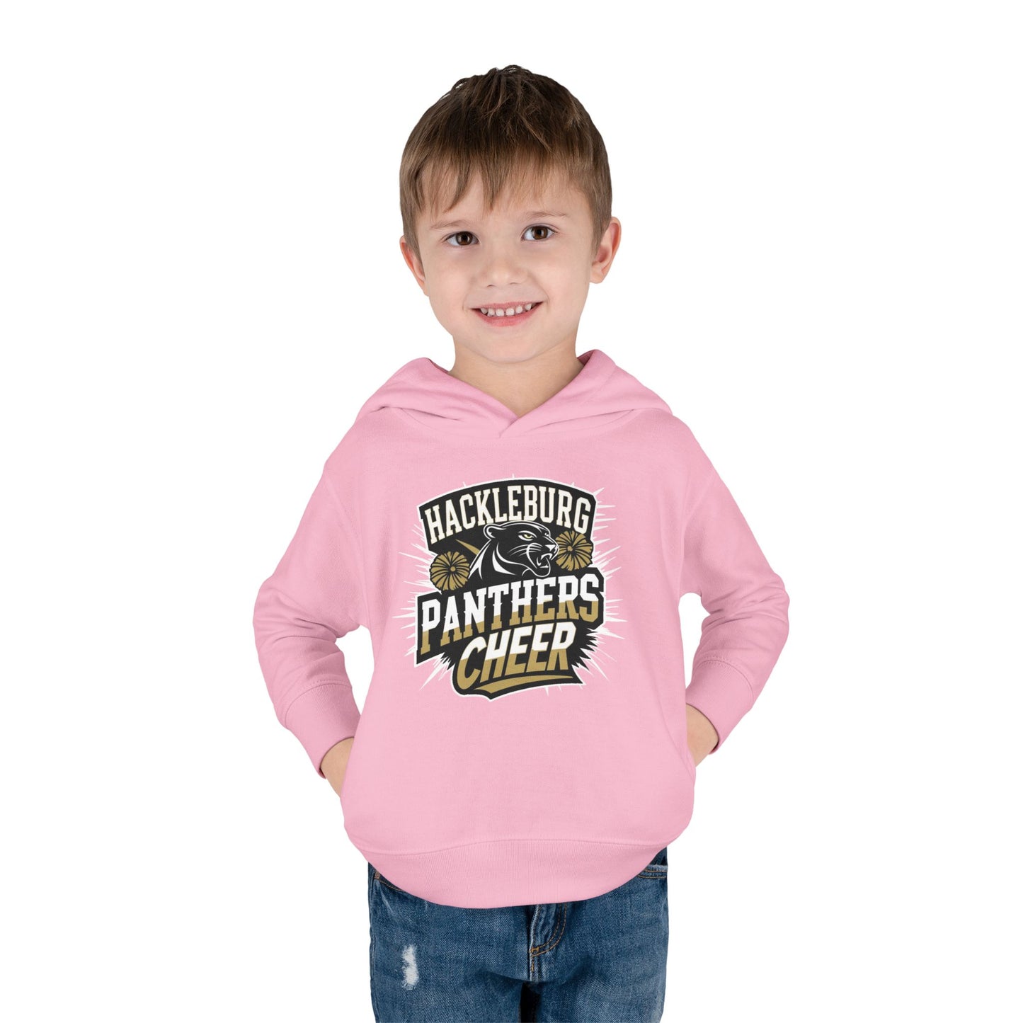 Toddler Hoodie Sweatshirt \ Hackleburg Panthers \ HPC1
