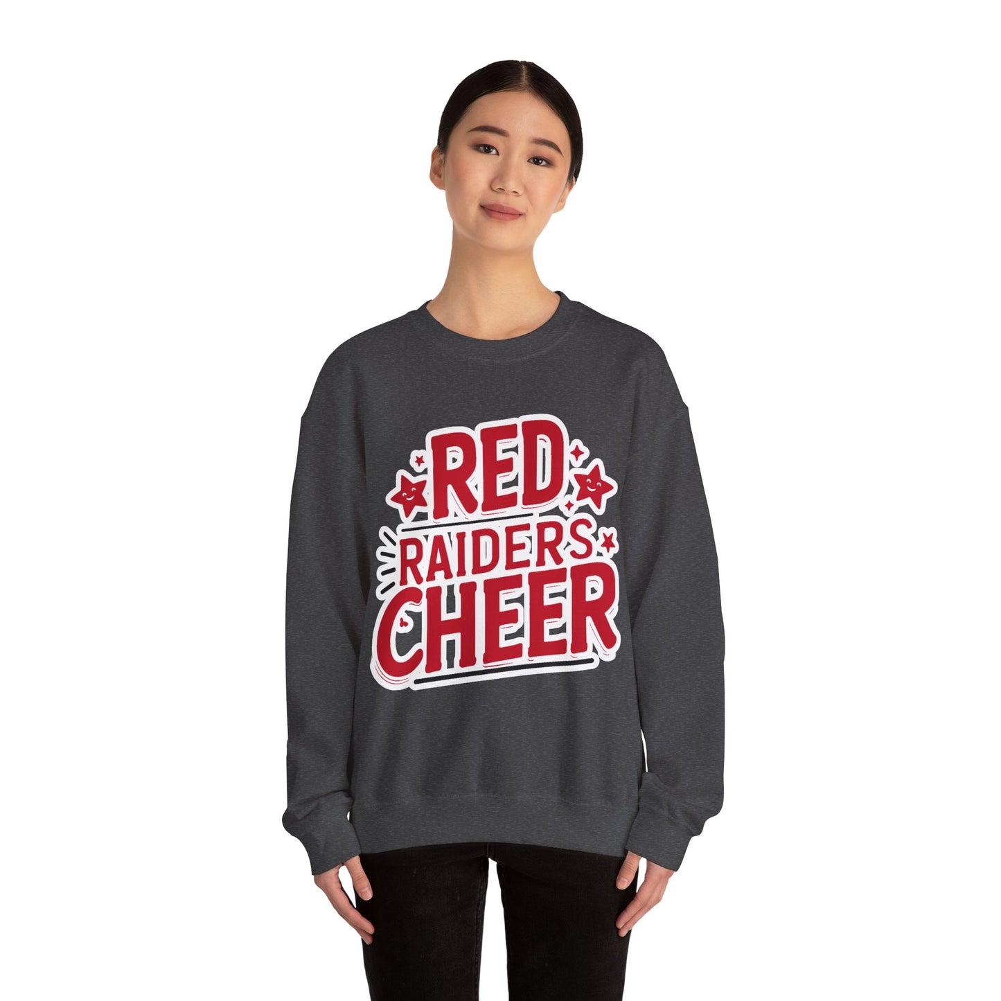 Adult Crewneck Sweatshirt \ Marion County Red Raiders Cheer \ MCC2