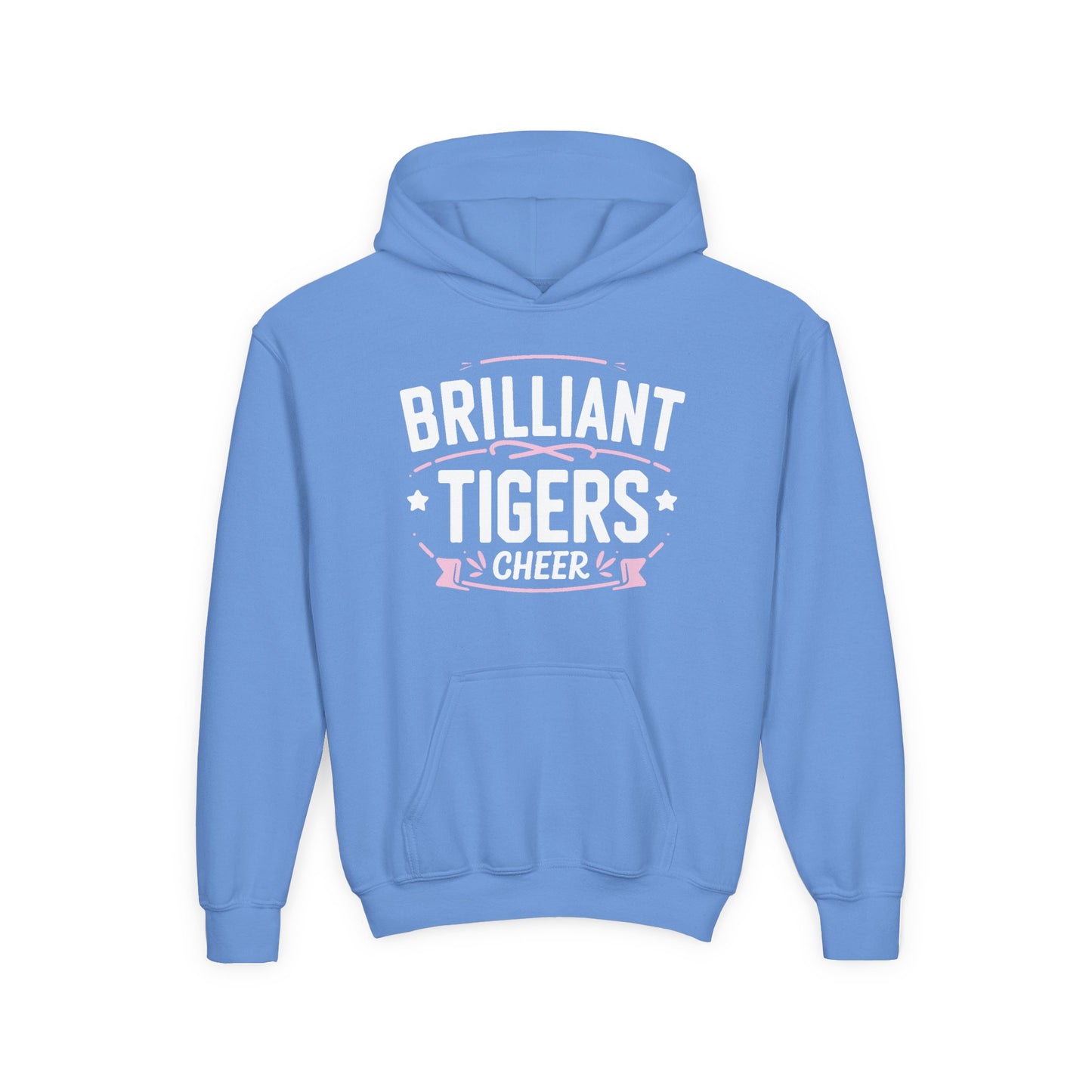 Youth Hoodie Sweatshirt \ Brilliant Tigers Cheer \ BTC2