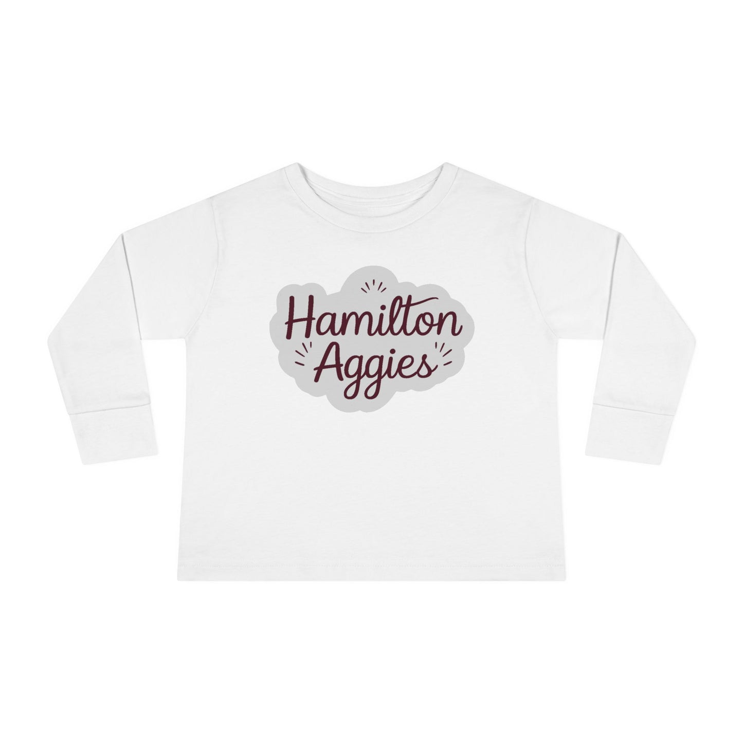 Toddler Long Sleeve Tee \ Hamilton Aggies \ HAG1