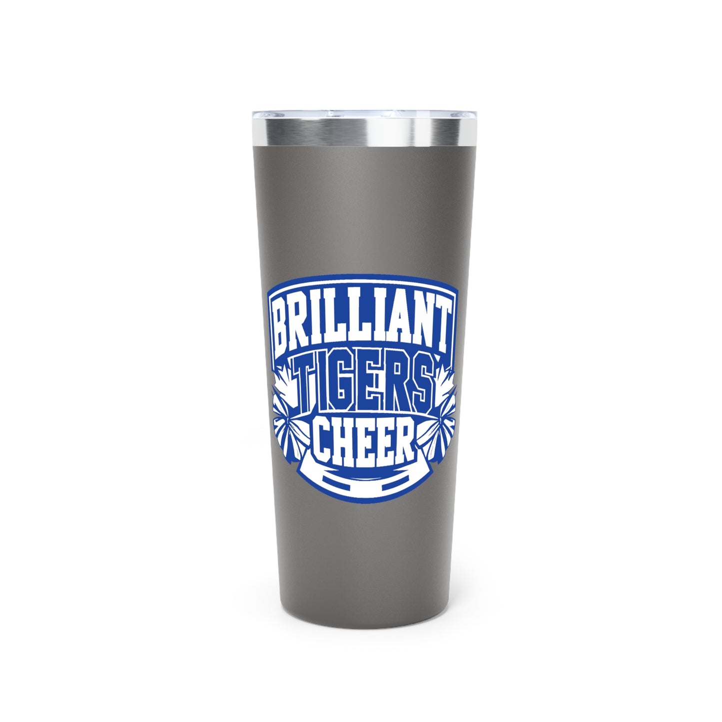 22oz Copper Insulated Tumbler \ Brilliant Tigers Cheer \ BTC1