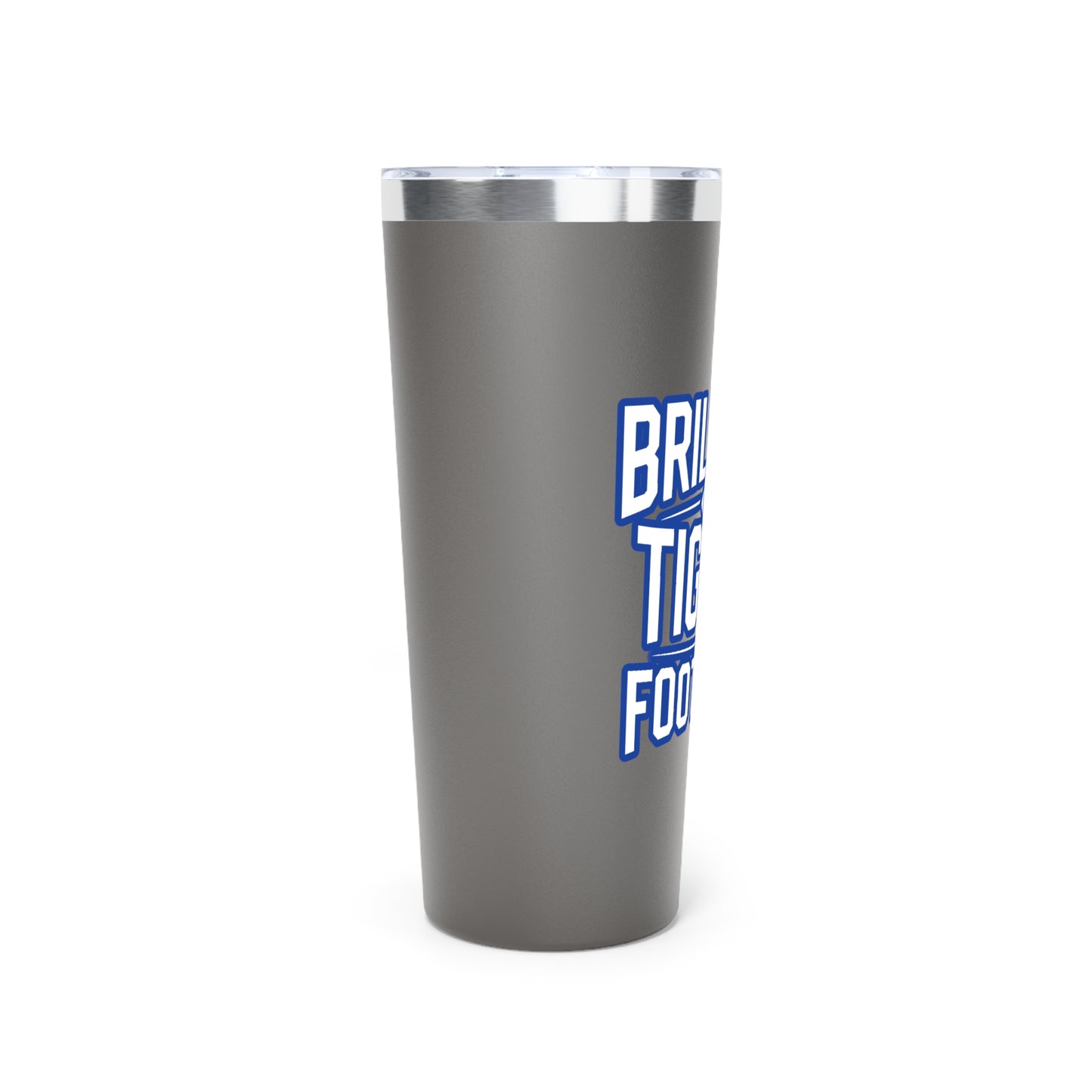 22oz Copper Insulated Tumbler \ Brilliant Tigers Football \ BTF1