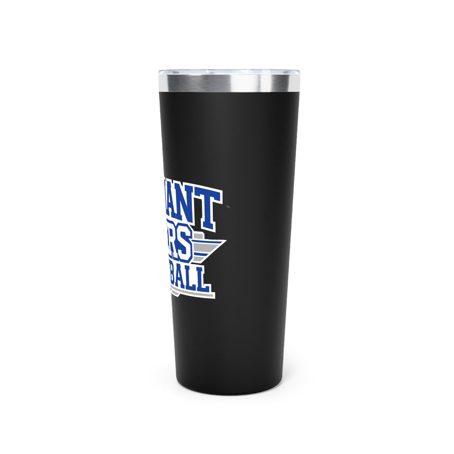 22oz Copper Insulated Tumbler \ Brilliant Tigers Volleyball \ BTV2