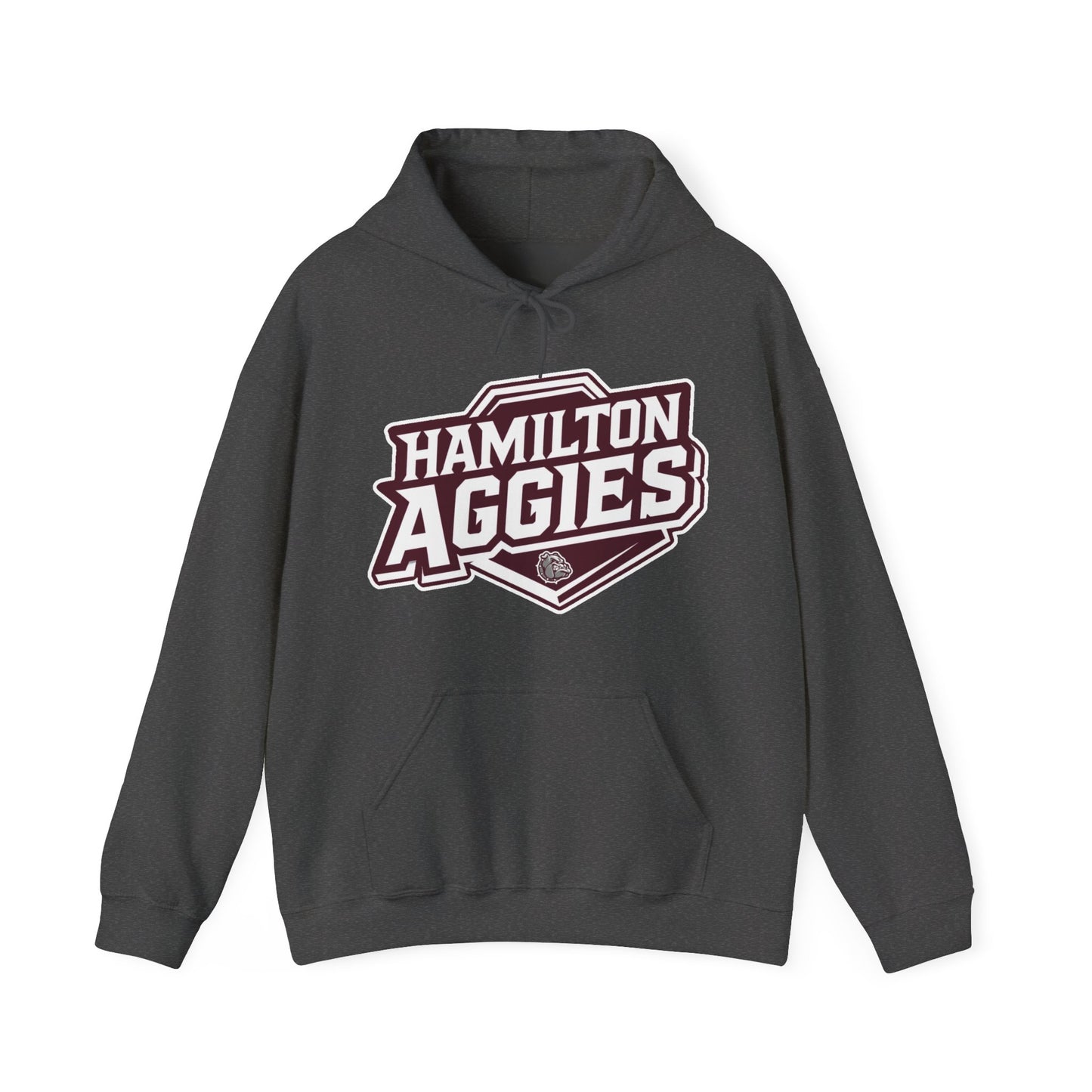 Adult Hoodie Sweatshirt \ Hamilton Aggies \ HA1