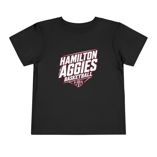 Toddler Tee \ Hamilton Aggies Basketball \ HABB2