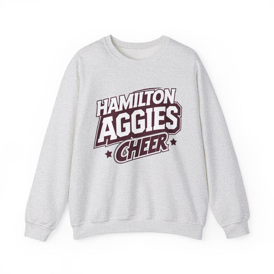 Adult Crewneck Sweatshirt \ Hamilton Aggies Cheer \ HAC1