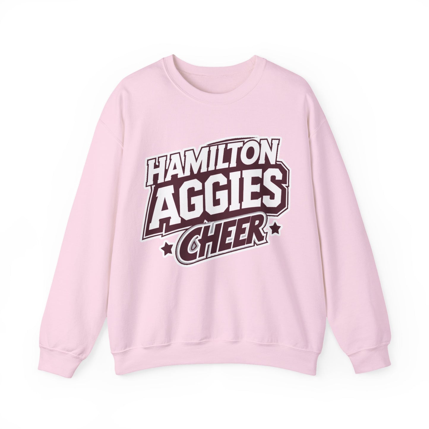 Adult Crewneck Sweatshirt \ Hamilton Aggies Cheer \ HAC1