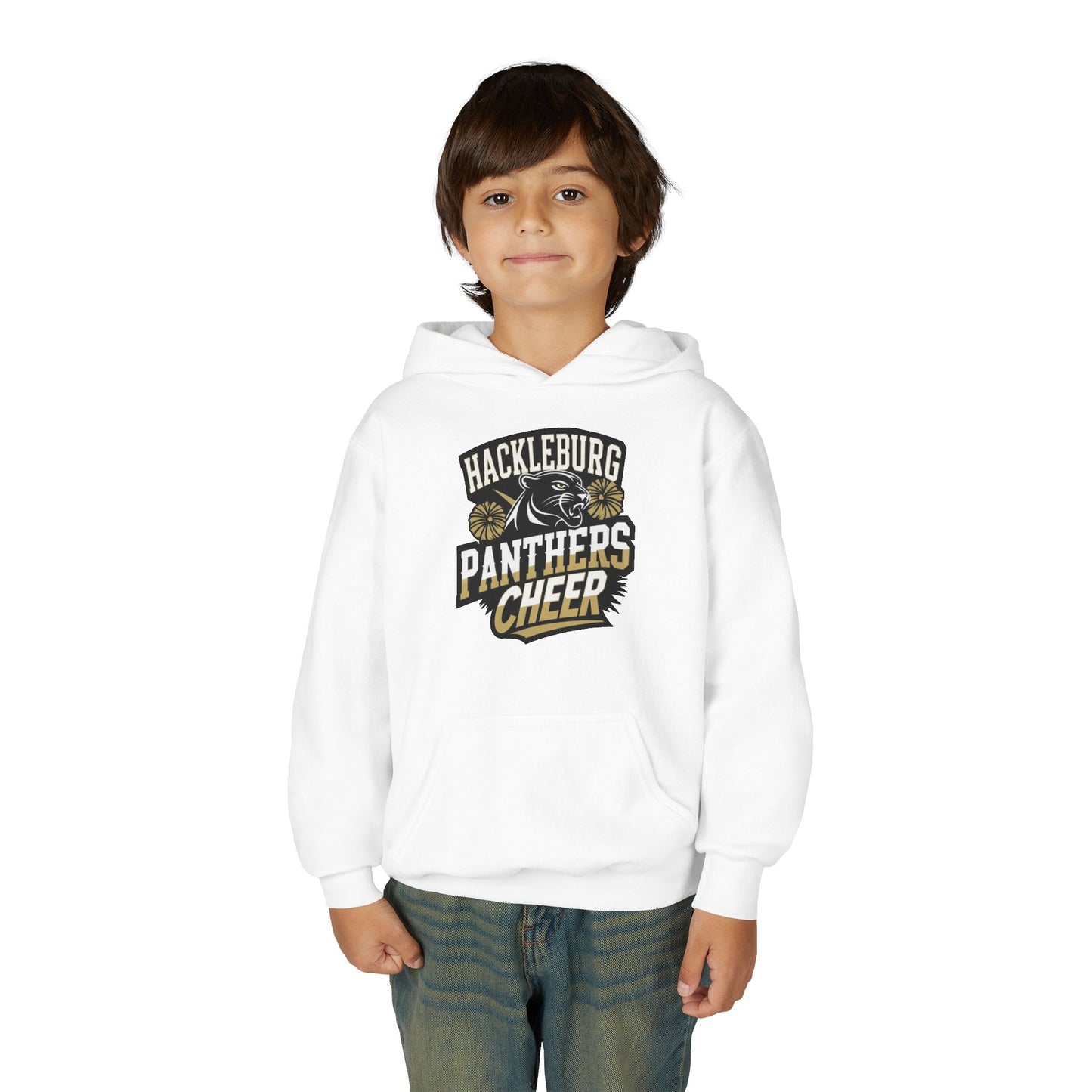 Youth Hoodie Sweatshirt \ Hackleburg Panthers Cheer \ HPC1