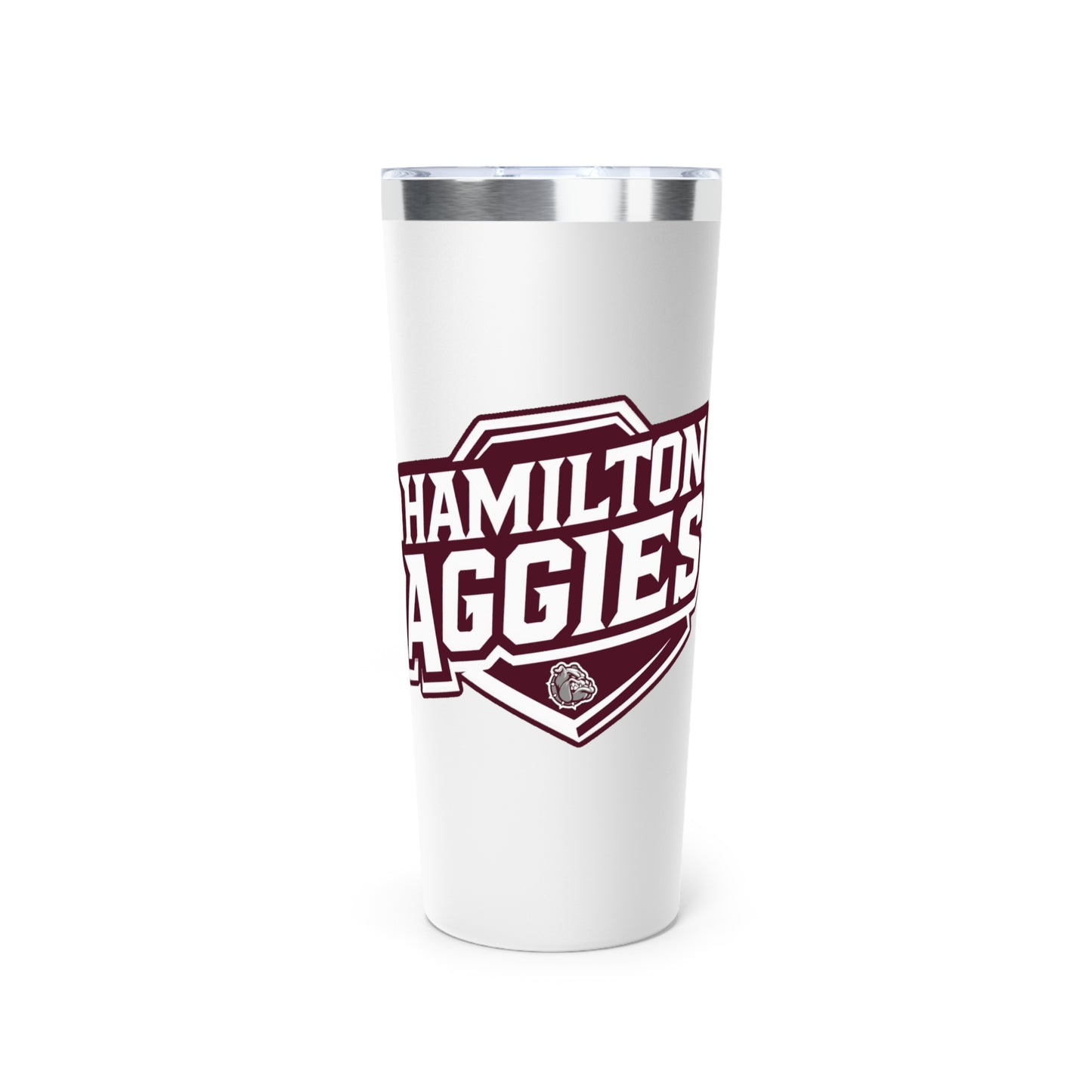 22oz Copper Insulated Tumbler \ Hamilton Aggies \ HA1