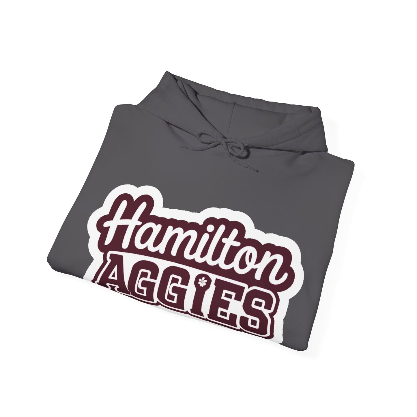 Adult Hoodie Sweatshirt \ Hamilton Aggies \ HAG2