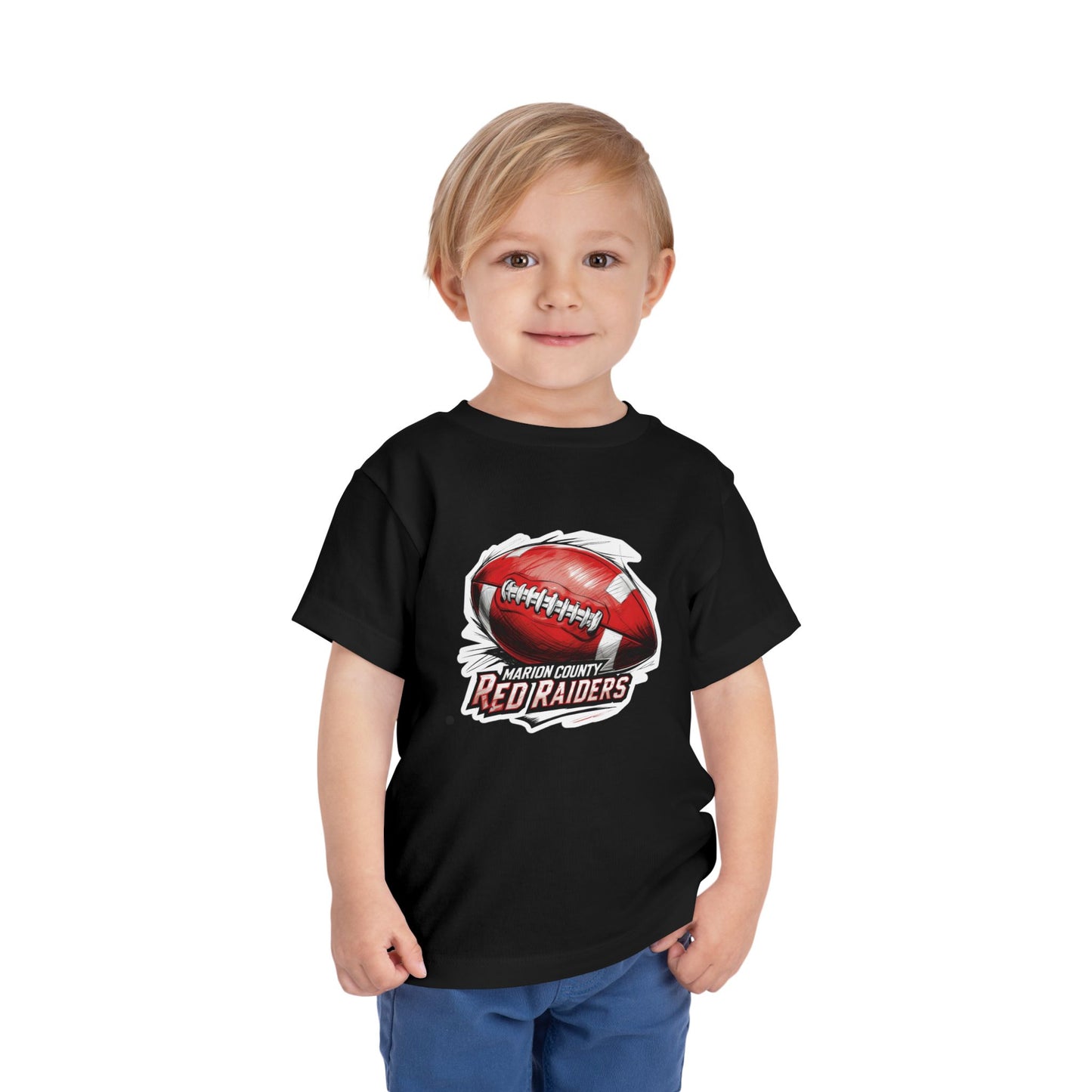 Toddler Tee \ Marion County Red Raiders Football \ MCF1