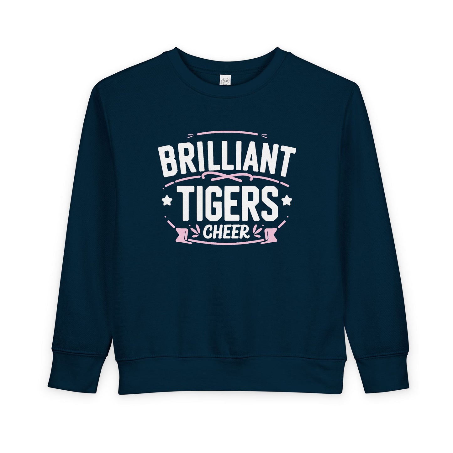 Toddler Crewneck Sweatshirt \ Brilliant Tigers Cheer \ BTC2