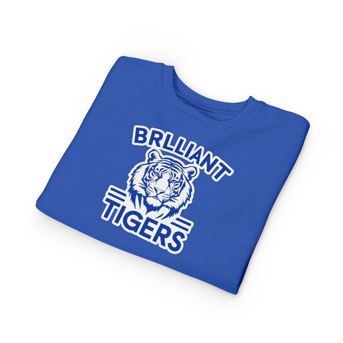 Toddler Crewneck Sweatshirt \ Brilliant Tigers \ BT1