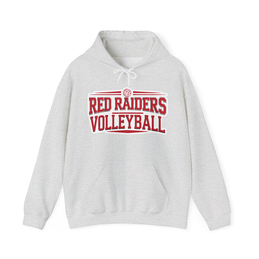 Adult Hoodie Sweatshirt \ Marion County Red Raiders Volleyball \ MCV2