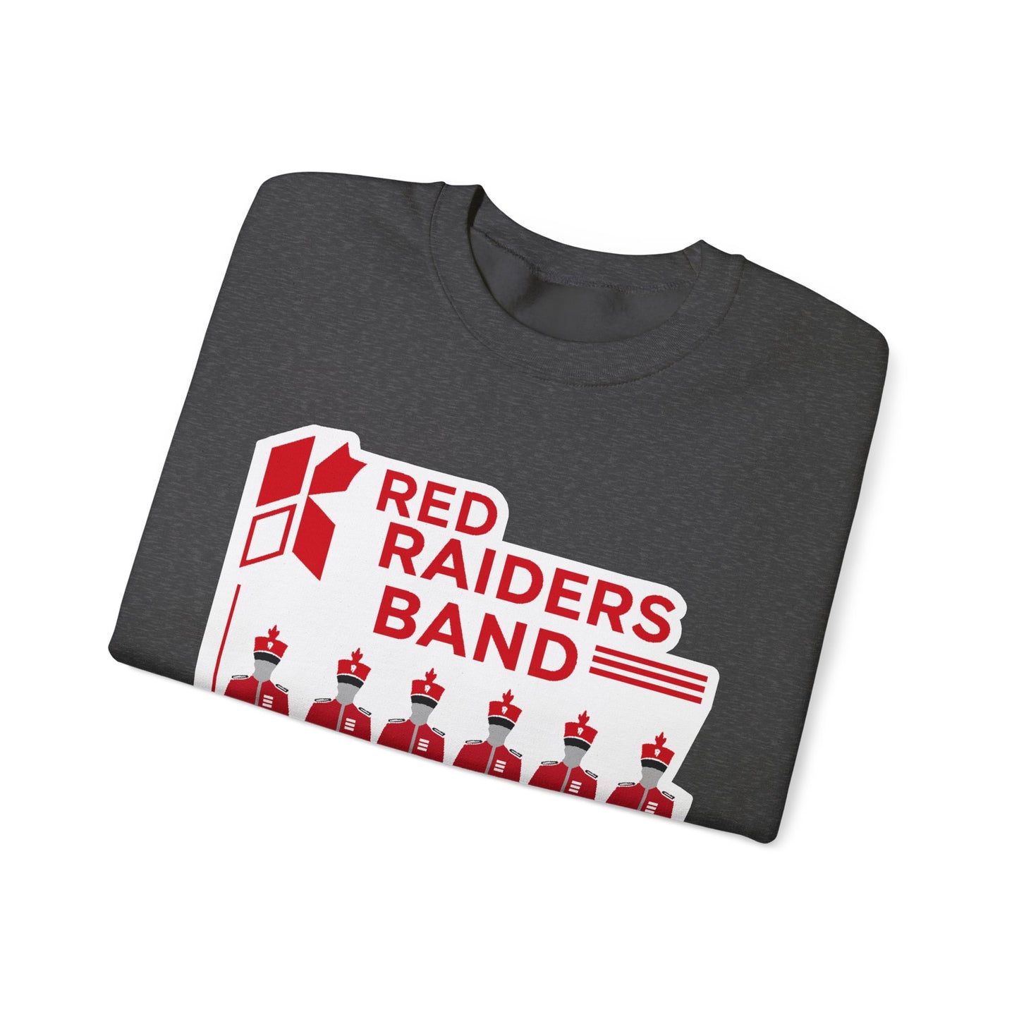 Adult Crewneck Sweatshirt \ Marion County Red Raiders Band \ MCB1